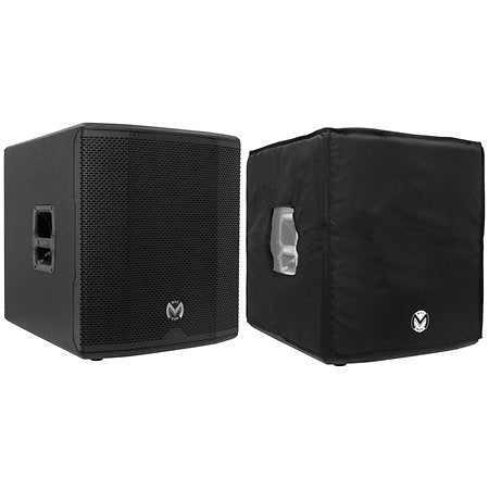 MAC MAH AS 818 SUB Pack + Cover, aktyvi žemųjų dažnių kolonėlė ir apsauginis dėklas