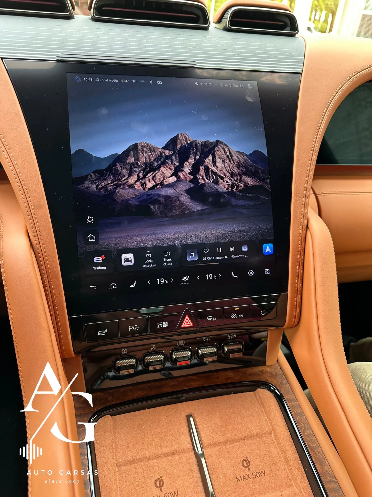 2025 YangWang U8, Dolby Atmos sistema su Dynaudio automobilyje