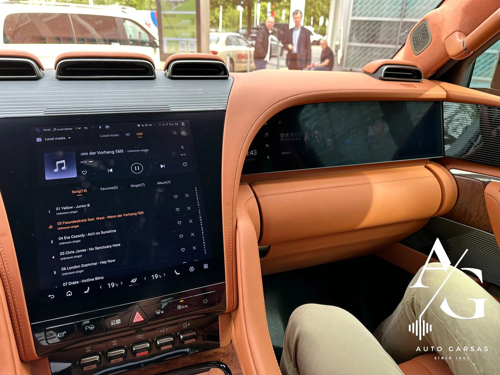 2025 YangWang U8, Dolby Atmos sistema su Dynaudio automobilyje