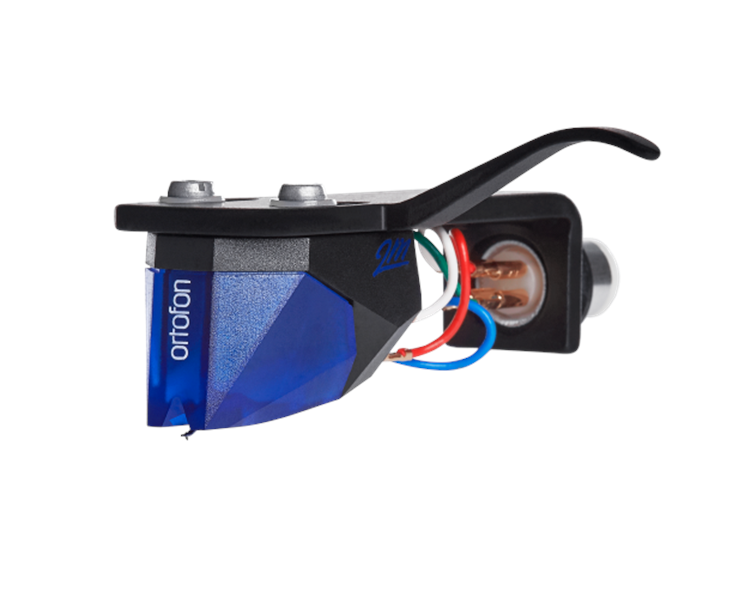 Ortofon 2M Blue Premounted, turntable head installed