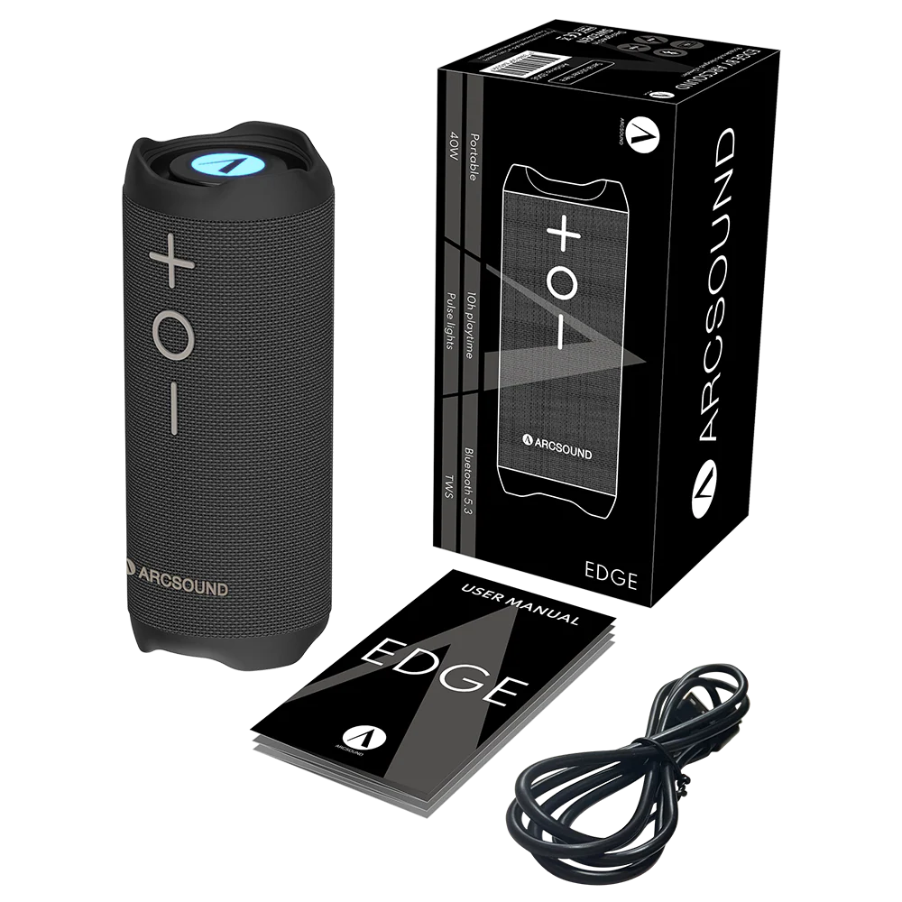 Arcsound EDGE, nešiojama Bluetooth garso kolonėlė