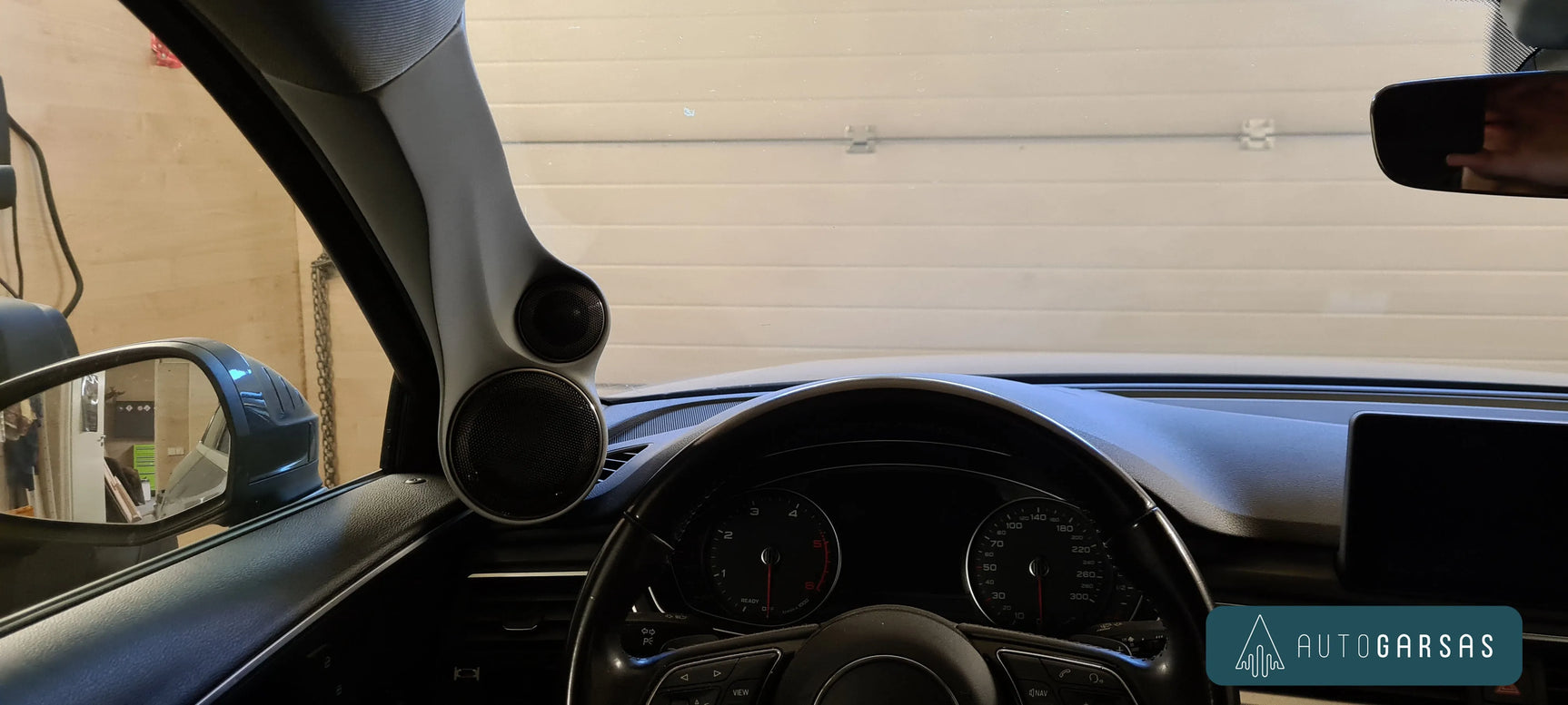 Audi A4 High End lygio DSP garso sistema