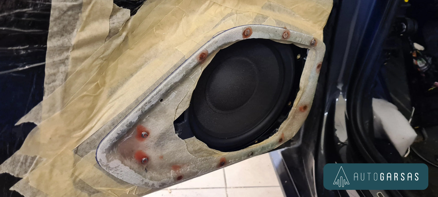 Audi A4 High End lygio DSP garso sistema