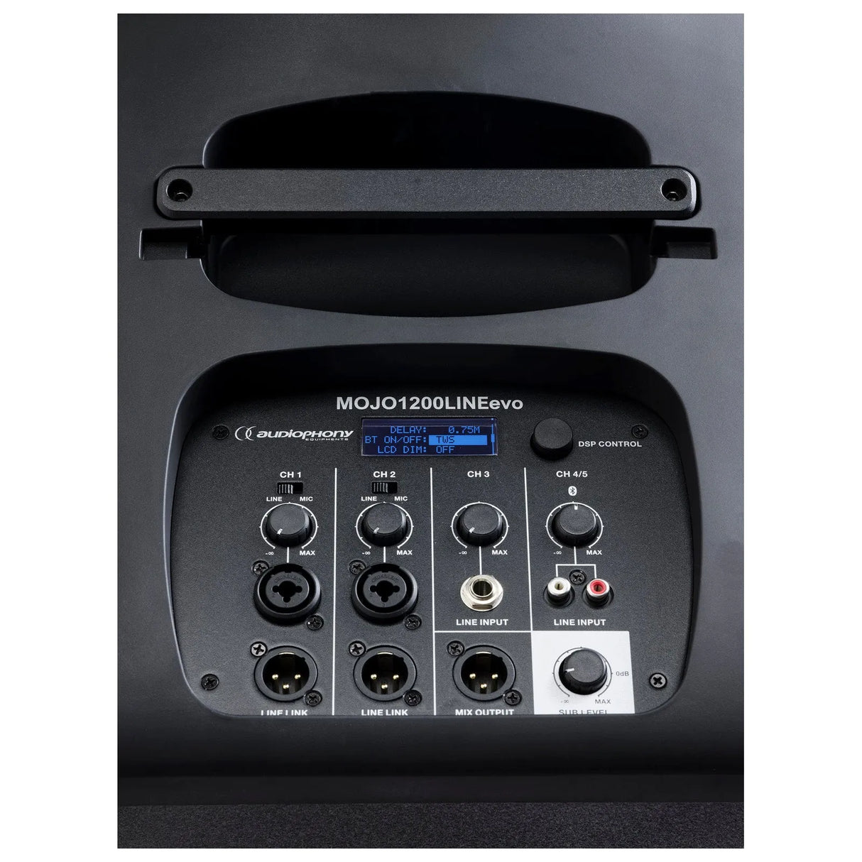 Audiophony MOJO 1200 LINE EVO, nešiojama 1-os kolonėlės garso sistema