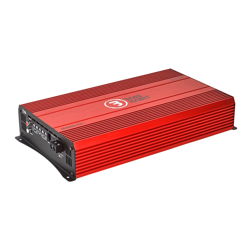 Bass Habit SPL ELITE 8000.1D1, mono automobilinis garso stiprintuvas