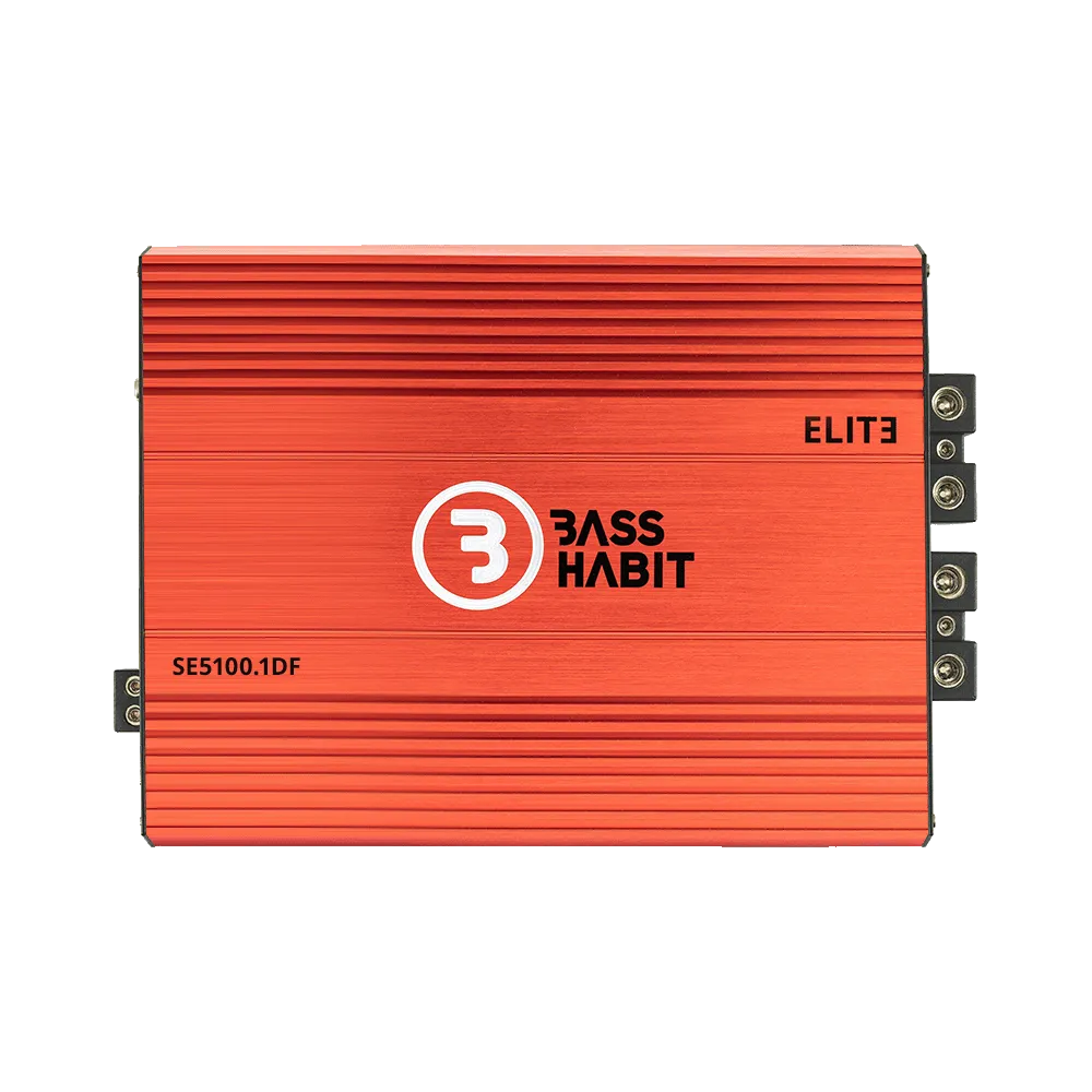 Bass Habit SPL Elite 5100.1DF, mono automobilinis garso stiprintuvas