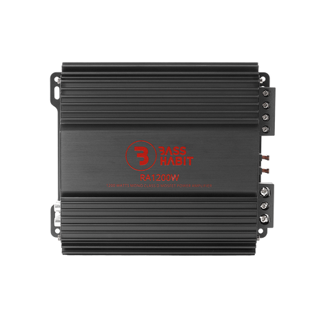 Bass Habit Rebel RA1200W, mono automobilinis garso stiprintuvas 600W