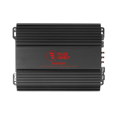 Bass Habit Rebel RA2000W, mono automobilinis garso stiprintuvas 1000W