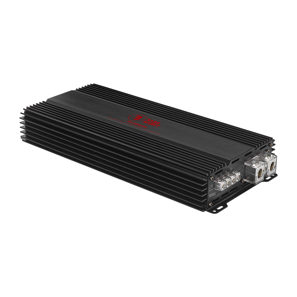 Bass Habit Rebel RA3600W, mono automobilinis garso stiprintuvas