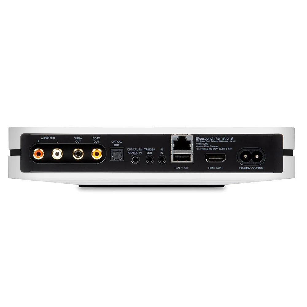 Bluesound NODE, belaidis tinklo grotuvas su HDMI ARC