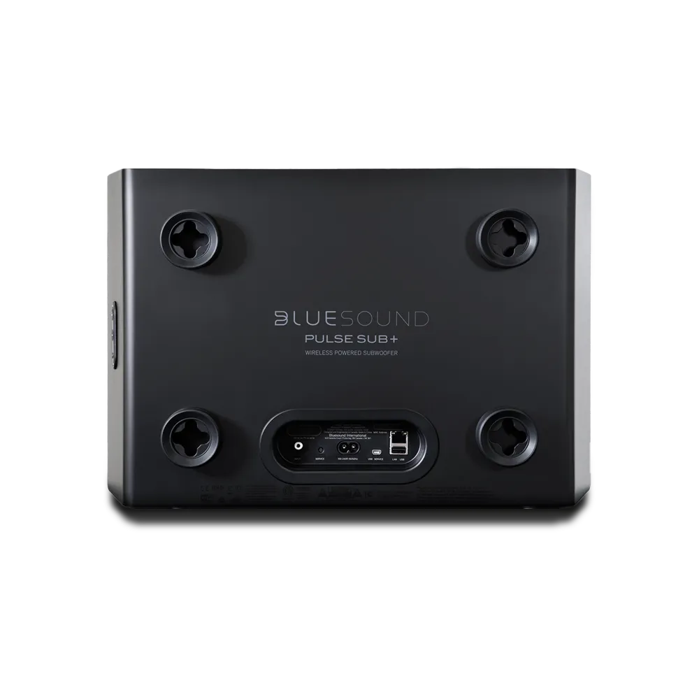 Bluesound PULSE SUB+, belaidė žemų dažnių garso kolonėlė (Įvairių spalvų)