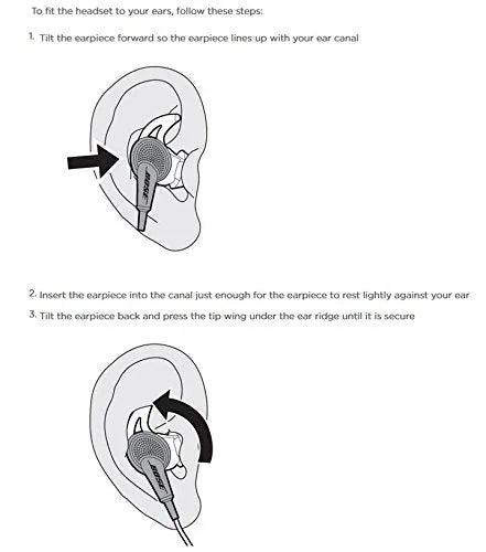 Bose QuietControl 30, In-Ear ausinės