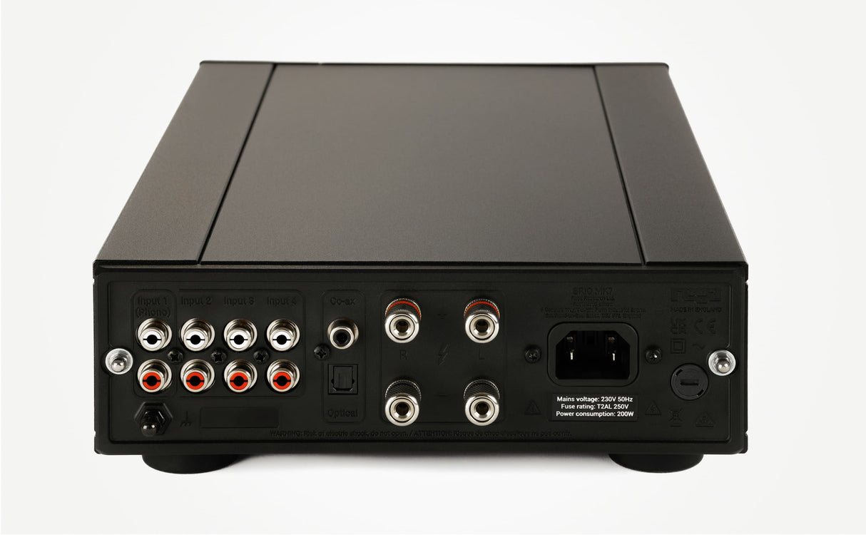 Rega BRIO MK7, integruotas garso stiprintuvas su Phono ir DAC