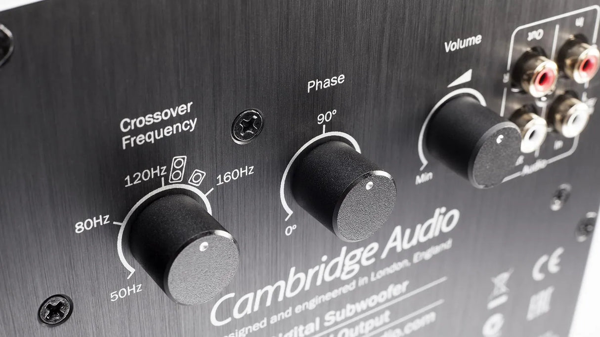 Cambridge Audio MINX X301, žemų dažnių garso kolonėlė (įvairių spalvų)