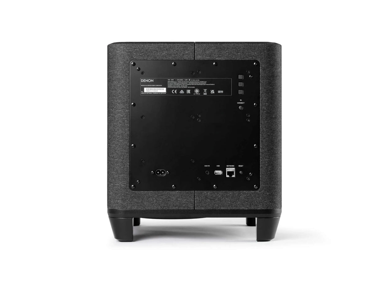 DENON HOME SUBWOOFER, žemų dažnių garso kolonėlė su HEOS