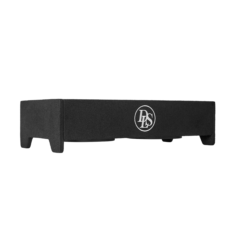 DLS PESB28, kompaktiška dviguba 8 colių subwooferių dėžė