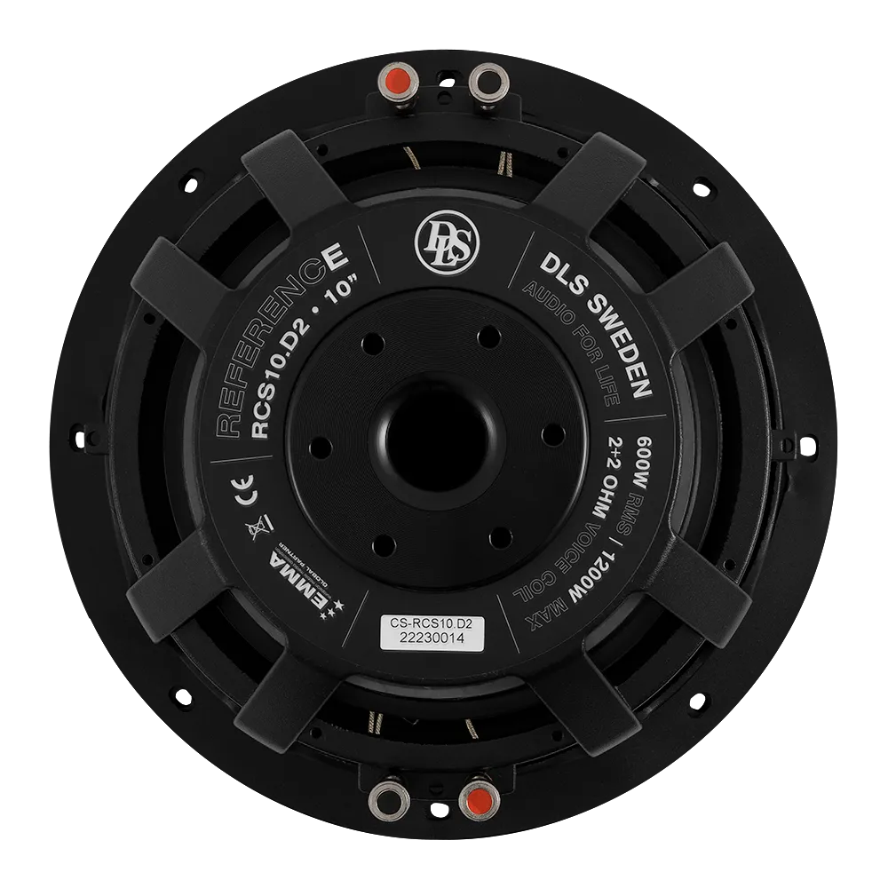 DLS RCS10.D2, žemų dažnių garsiakalbis
