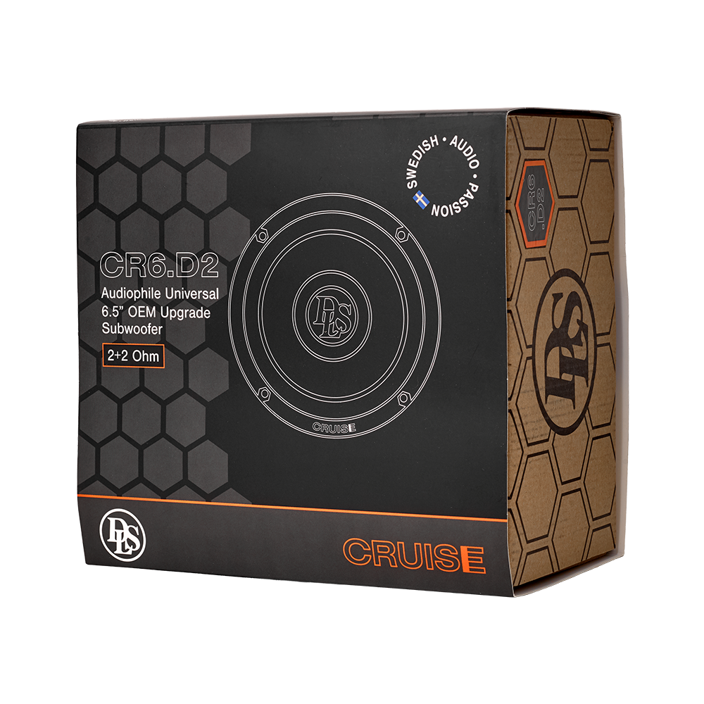 DLS Cruise CR6.D2, automobilinis žemų dažnių garsiakalbis