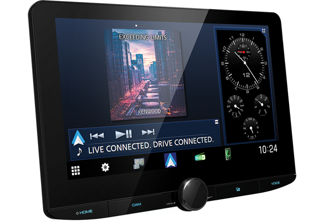 Kenwood DMX9724XDS, 10.1" multimedija su CarPlay, Android Auto ir DAB+