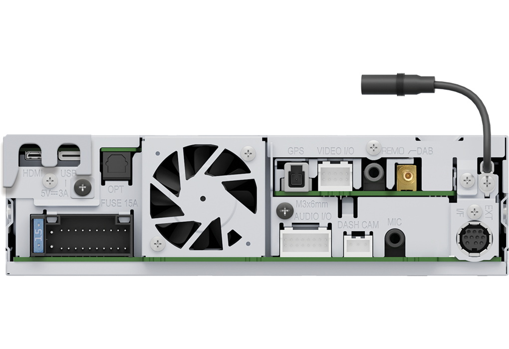 Kenwood DMX9724XDS, 10.1" multimedija su CarPlay, Android Auto ir DAB+