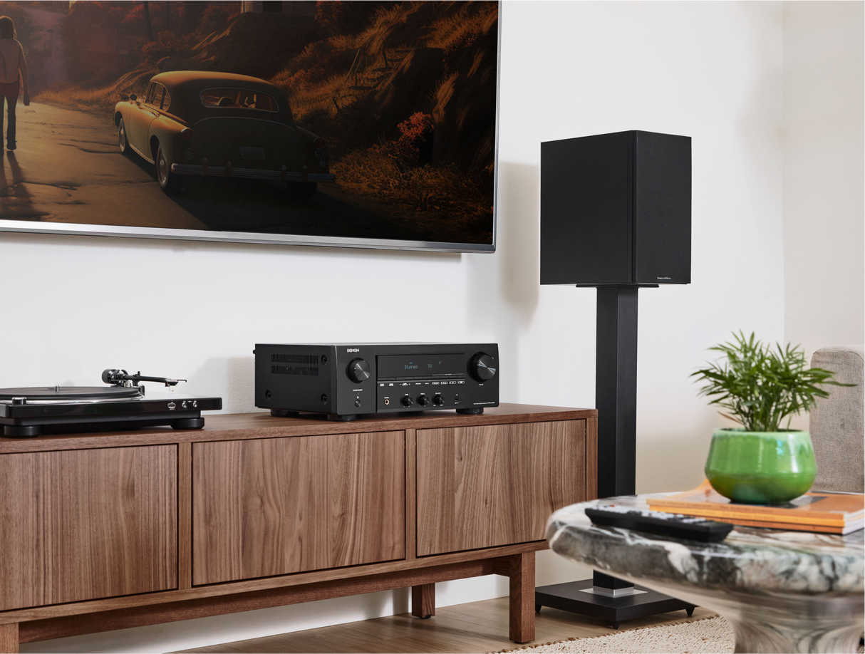 Denon DRA-900H, 2.2 kanalų stereo stiprintuvas - 8K AV resyveris su tinklo grotuvu, HEOS