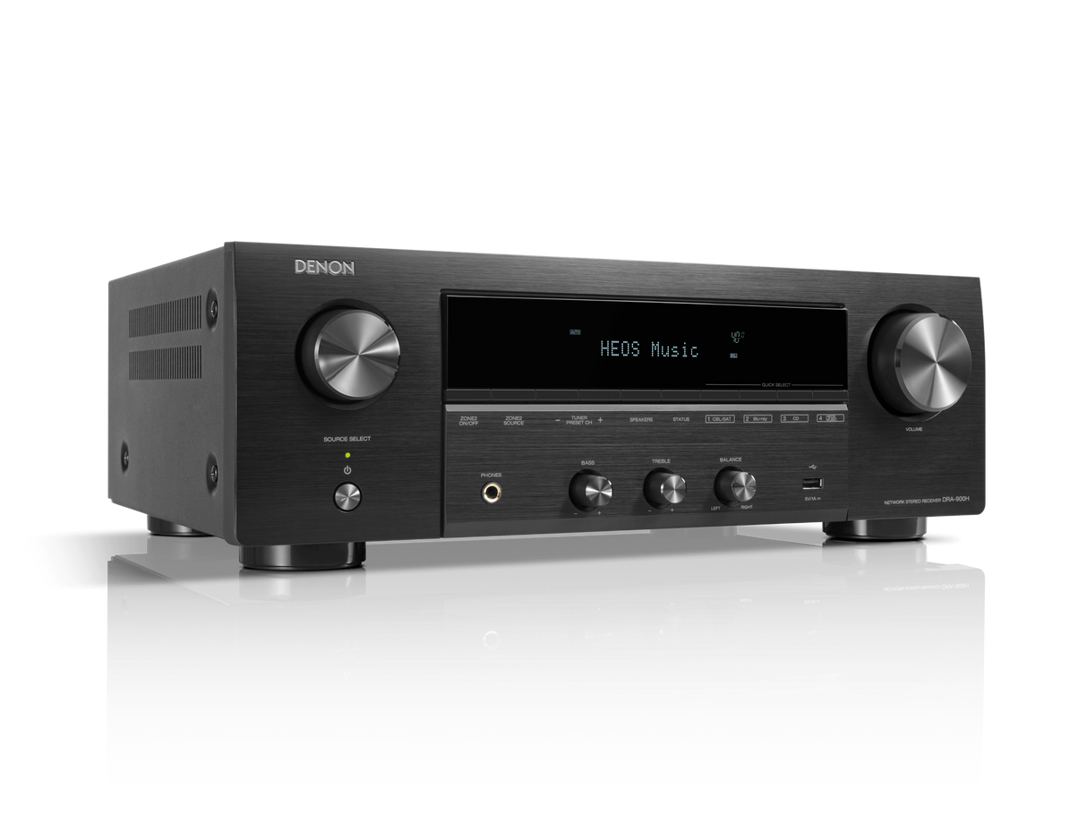 Denon DRA-900H, 2.2 kanalų stereo stiprintuvas - 8K AV resyveris su tinklo grotuvu, HEOS