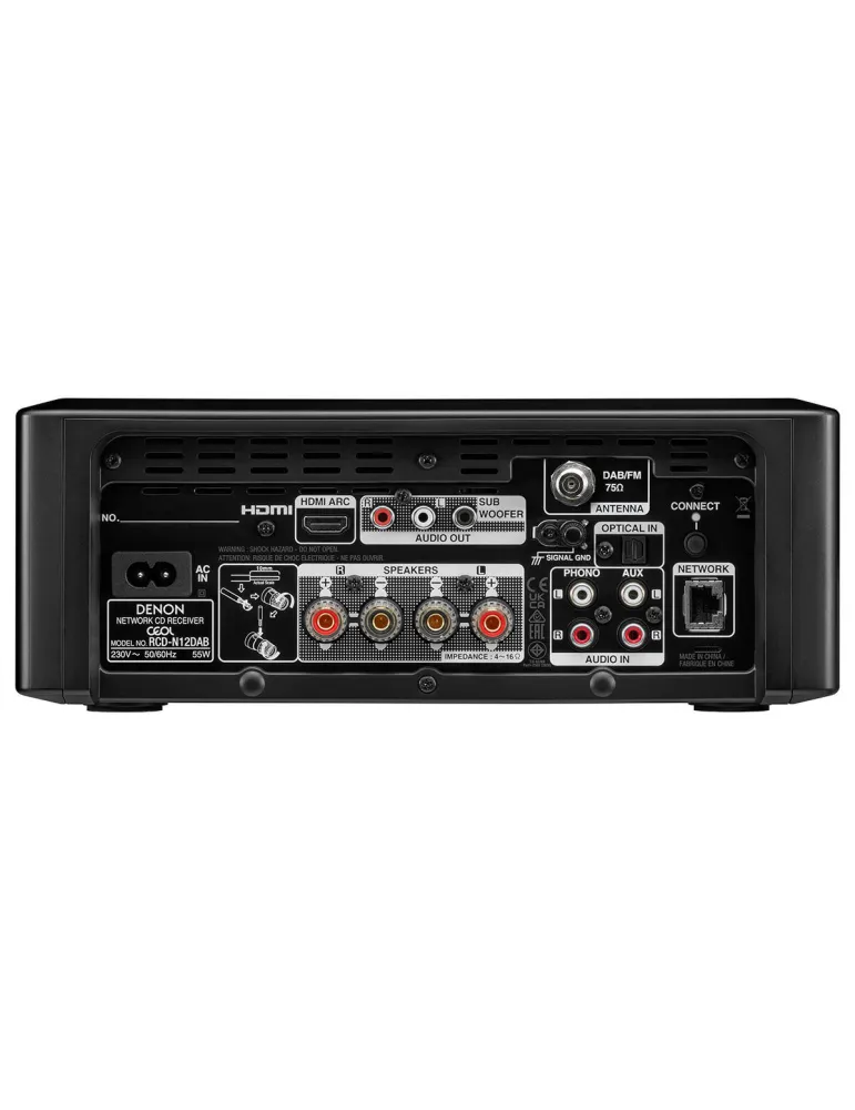 Denon RCD-N12 DAB, viskas viename stereo stiprintuvas su CD grotuvu