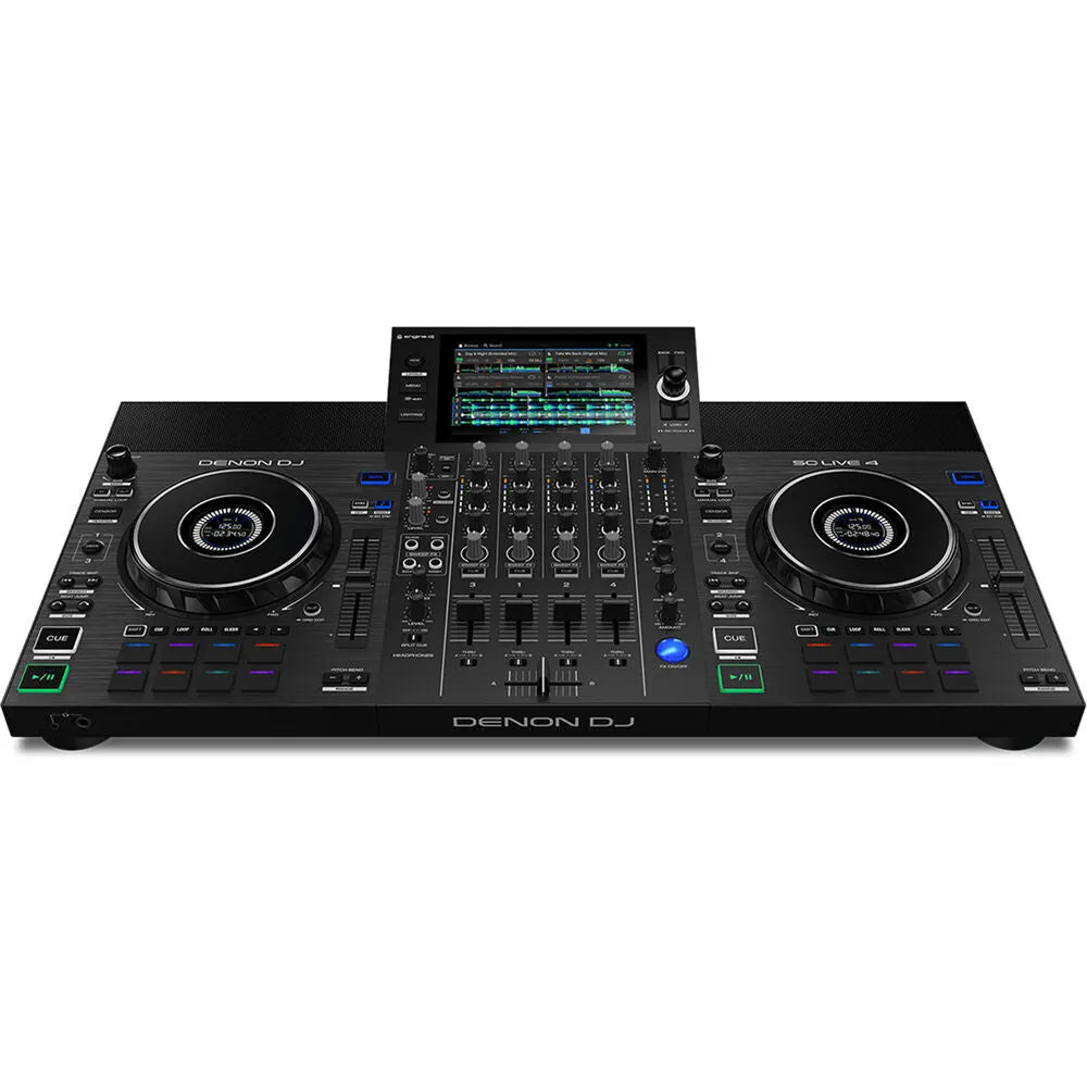 Denon SC LIVE 4, DJ valdiklis su WiFi ir spalvotu 7" ekranu