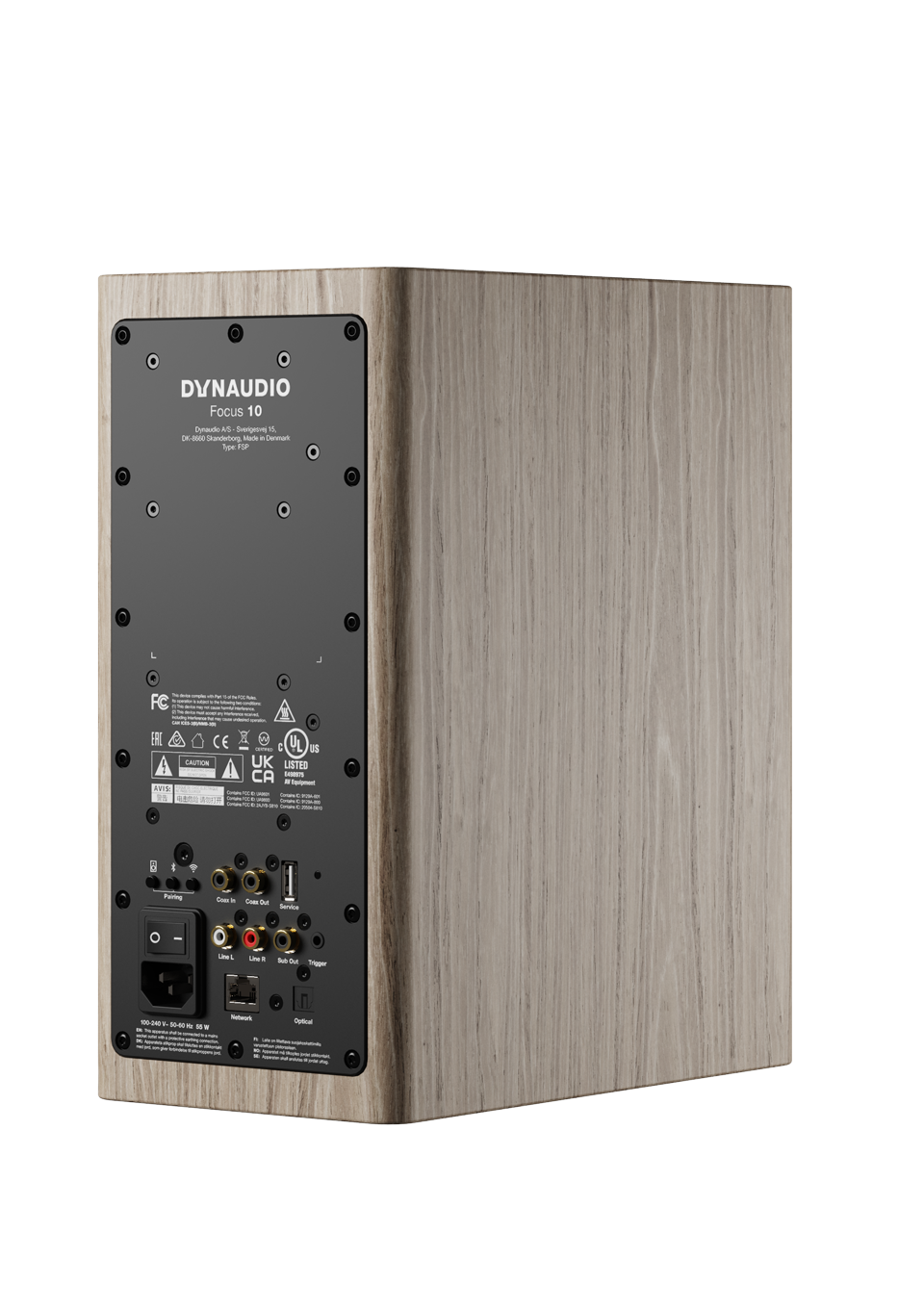 Dynaudio Focus 10, Aktyvios lentyninės garso kolonėlės (įvairių spalvų)