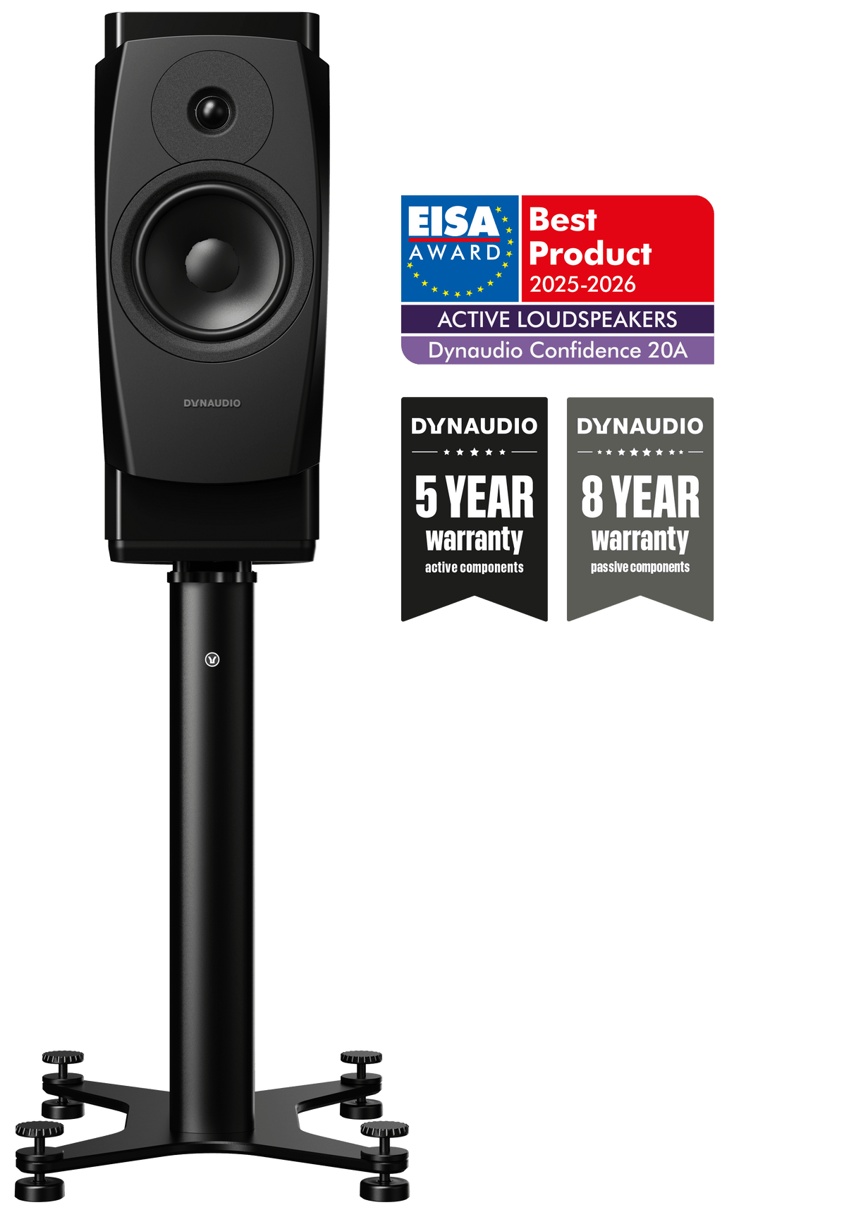 Dynaudio Confidence 20A, lentyninės garso kolonėlės