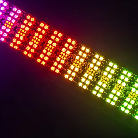 Evolite Thunder Bar Strip RGBA, LED šviesos juosta su Pixel Control