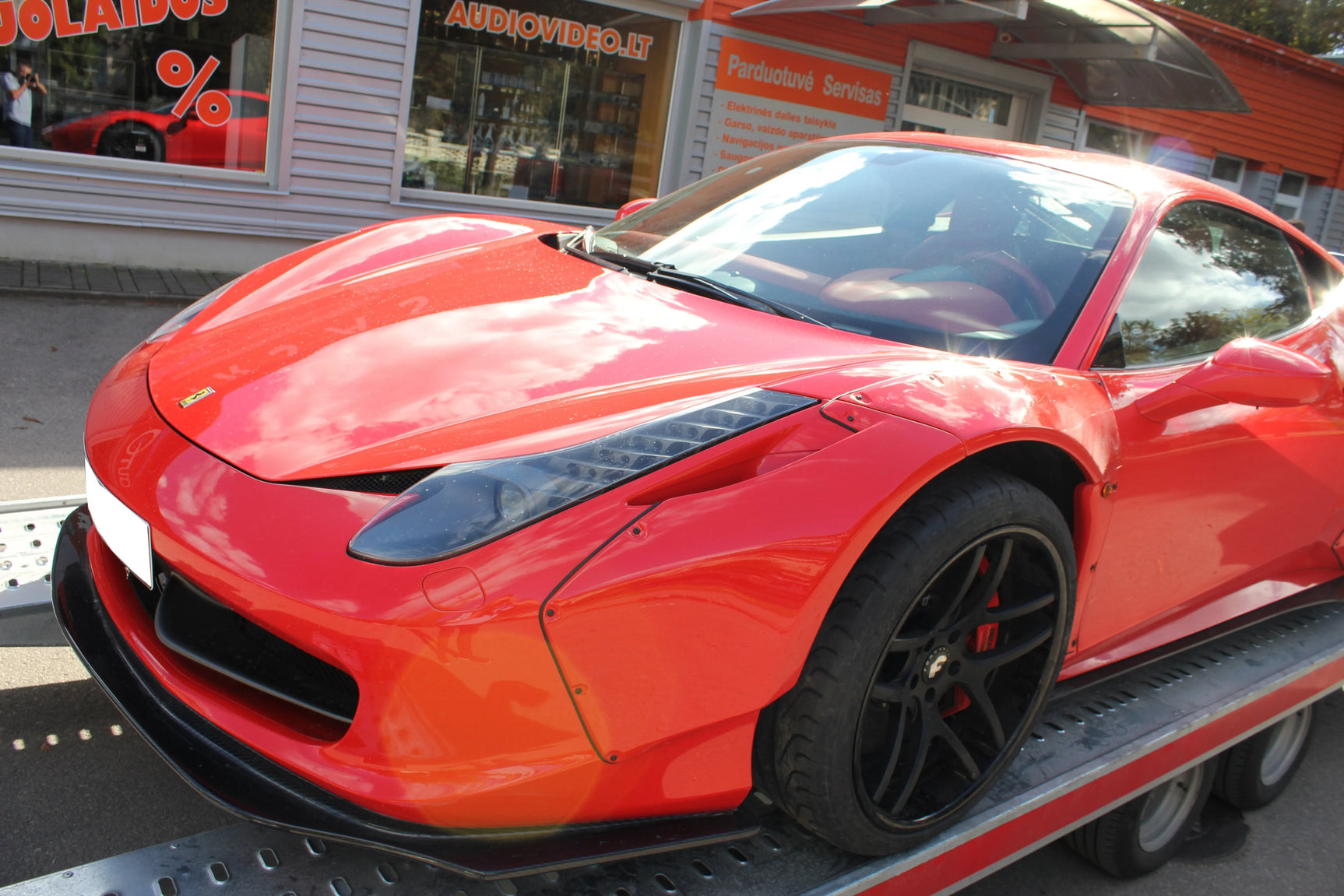 Ferrari 458 Tiuningas Liberty walk kit