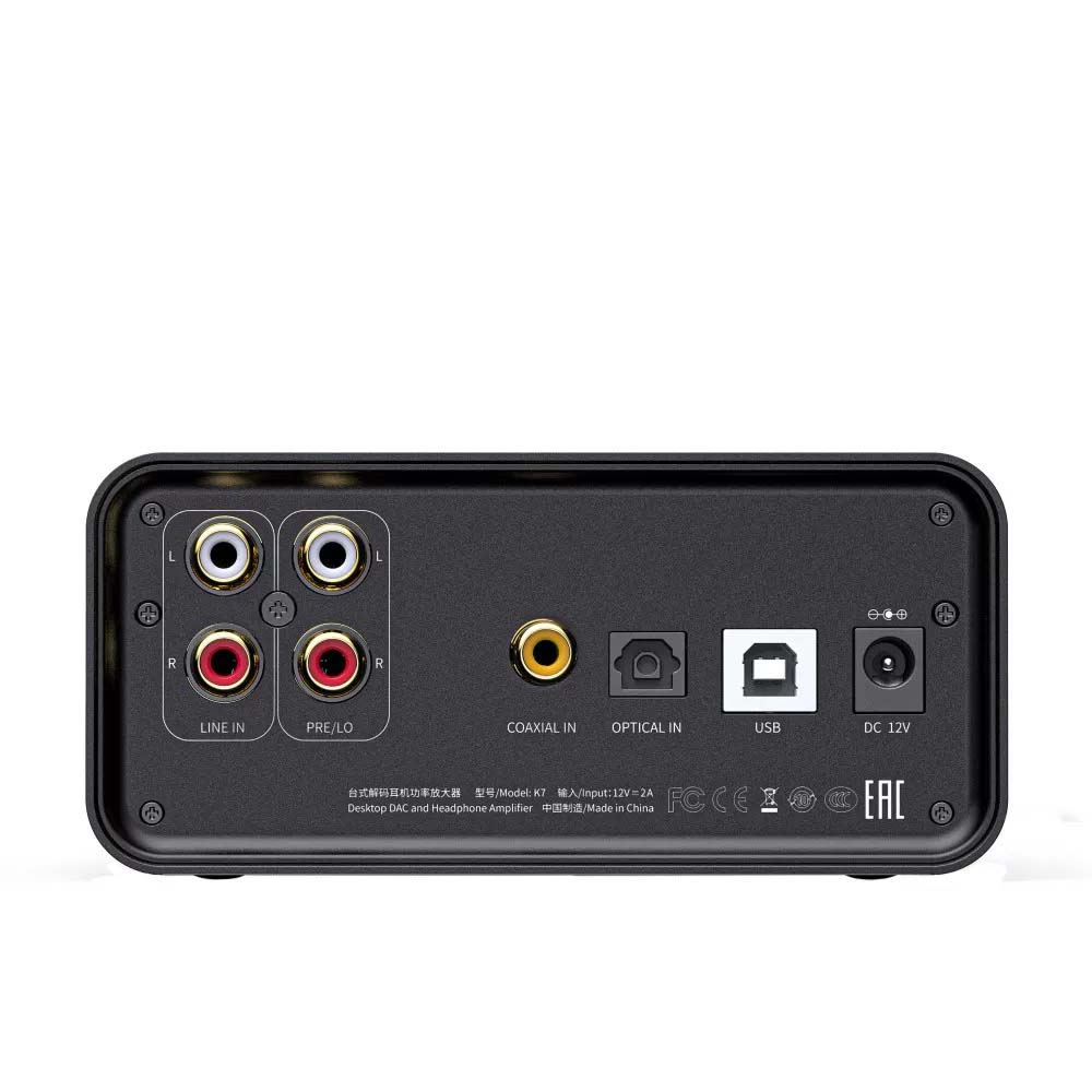 FiiO K7 BT, ausinių stiprintuvas su DAC