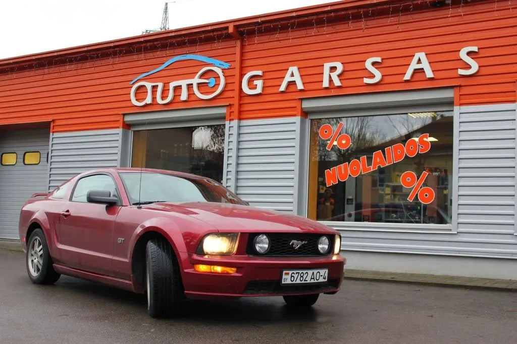 Ford Mustang garso aparatūra