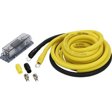 Ground Zero GZPK 35X-II, 35 mm² cable set for amplifier connection