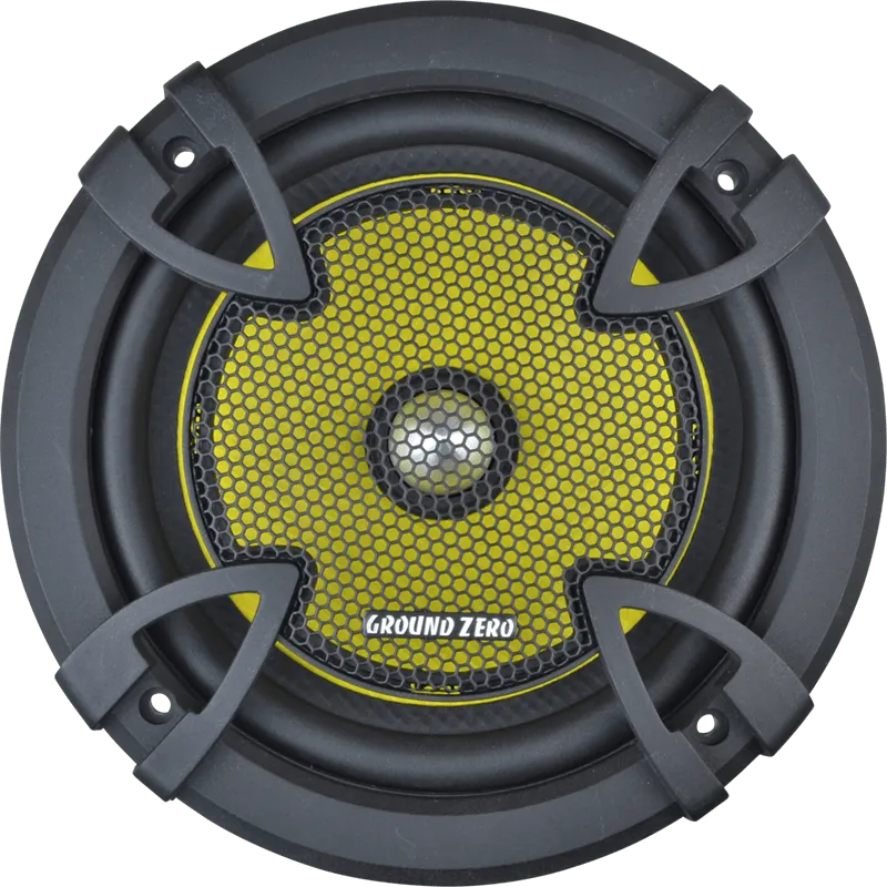 Garsiakalbiai Ground Zero GZTC 165, 16.5 cm, komponentai, 150W, 2-jų juostų