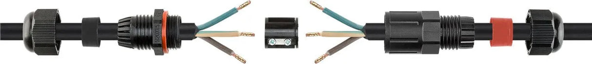 Goobay 7,5cm IP68, kabelių konektorius