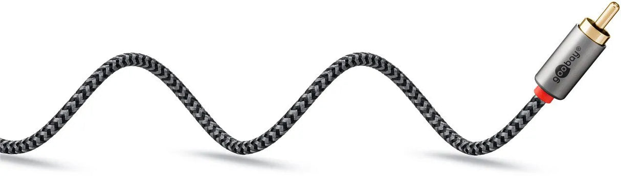 Goobay Audio Adapter Cable AUX, 3.5 mm į 2x RCA garso kabelis, 3 m