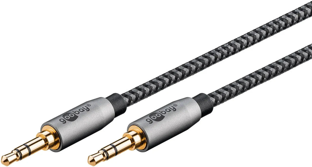 Goobay Plus Audio Connection Cable, 3.5 mm AUX stereo kabelis, 3 m