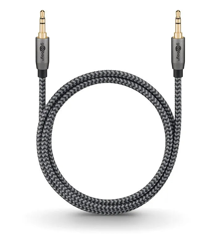 Goobay Plus Audio Connection Cable, 3.5 mm AUX stereo kabelis, 5 m