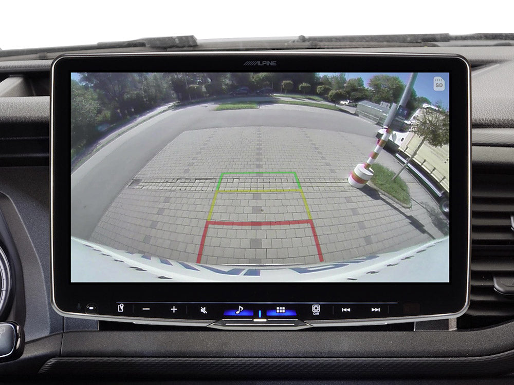 The Alpine HCS-T100 360° camera system is designed for campers and motorhomes