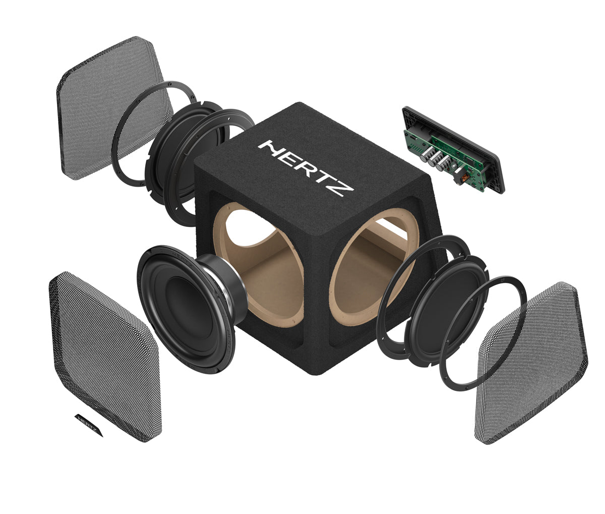 Hertz DBA 201, 440W active subwoofer