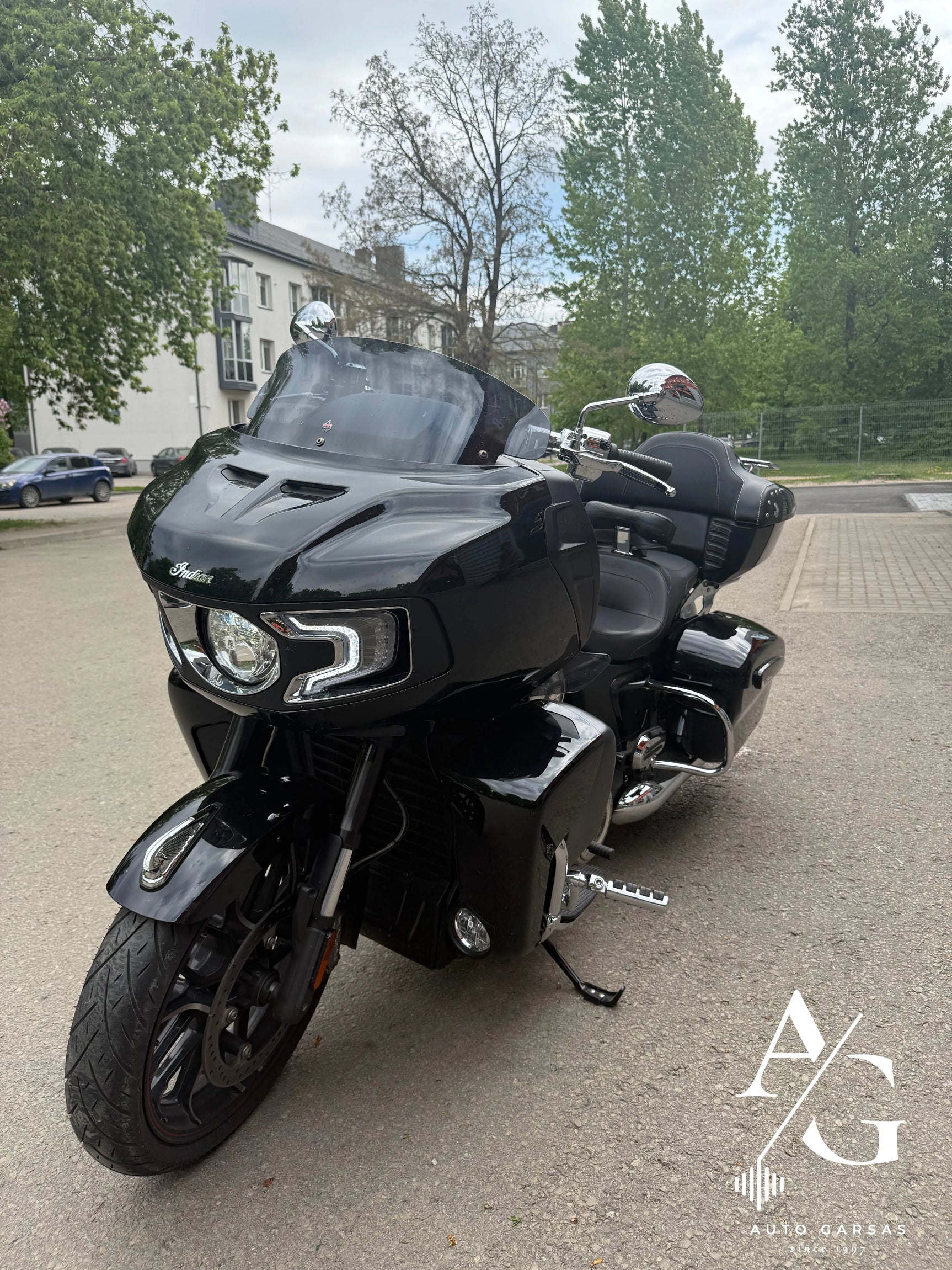 Indian motociklas, garso aparatūra 2025m