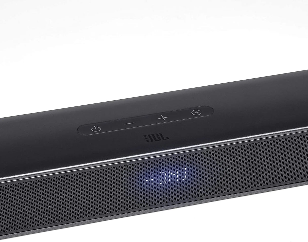 JBL BAR 2.1 Deep Bass soundbaras ir žemų dažnių garsiakalbis, HDMI Bluetooth