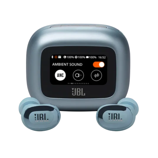 JBL Live Buds 3, In-Ear belaidės triukšmą slopinančios ausinės, su išmaniu dėklu, belaidžiu krovimu