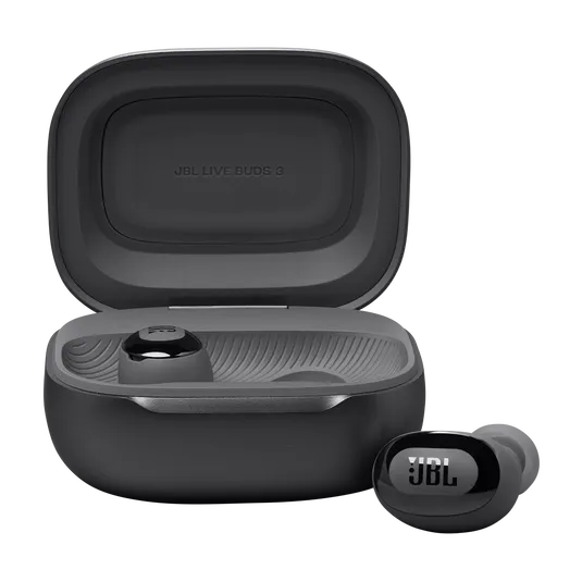 JBL Live Buds 3, In-Ear belaidės triukšmą slopinančios ausinės, su išmaniu dėklu, belaidžiu krovimu