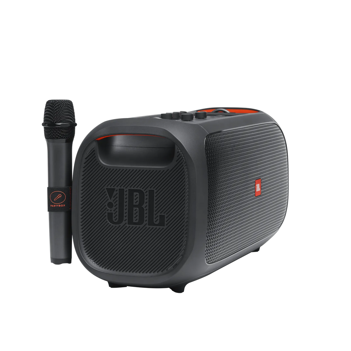 JBL PartyBox On-The-Go, nešiojama garso kolonėlė su mikrofonu
