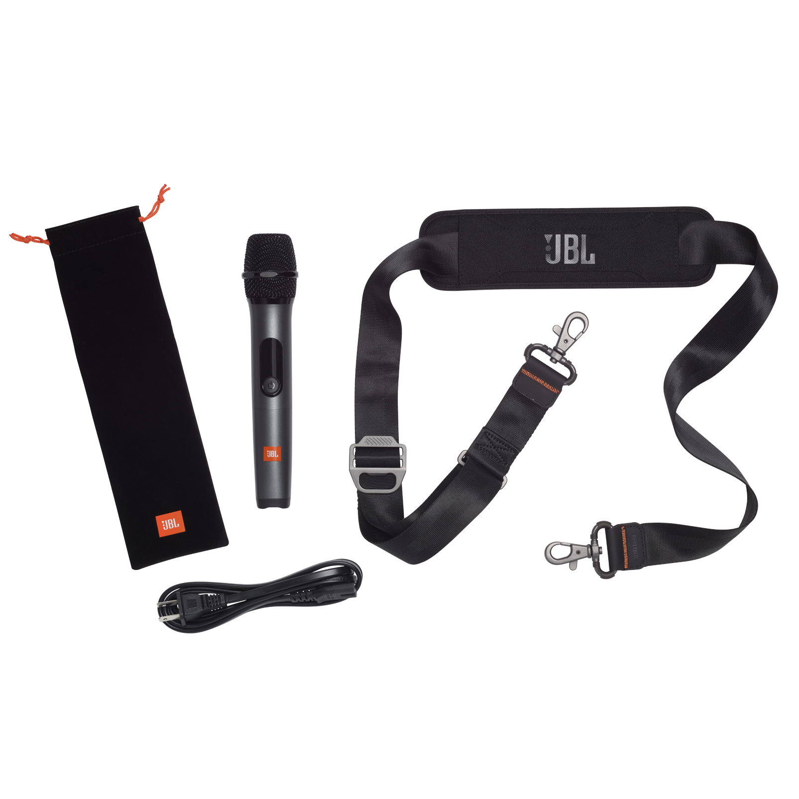 JBL PartyBox On-The-Go, nešiojama garso kolonėlė su mikrofonu