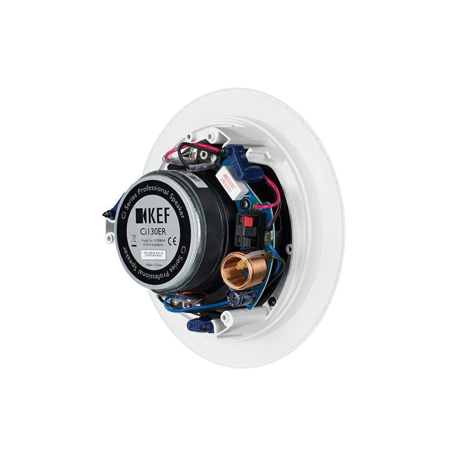 KEF Ci130ER, architektūrinis garsiakalbis (montavimo gylis: 81mm)