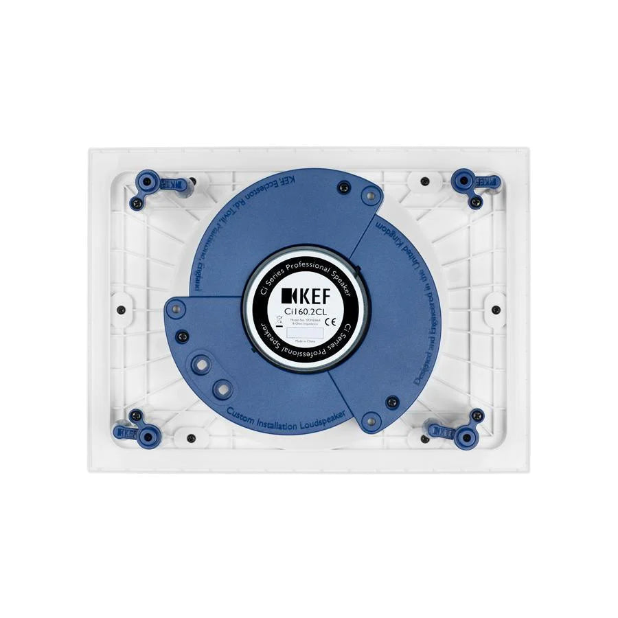 KEF Ci160.2CL, architektūrainis garasiakalbis (montavimo gylis: 84.5mm )